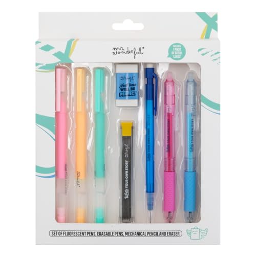 Mr. Wonderful - Set de escritura para crear diseños de ensueño
