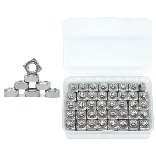 Écrous carrés M6 inox 304 de haute précision pour assemblages durables