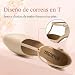 Imagen de RUYBOZRY Zapatos de Baile de Salón Mujer Profesional Cerrados Salsa Bachata Tango Zapatos Baile 6cm Tacón Beige EU 38