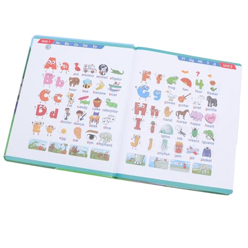 Interactive English Book, Master 36 Core Sounds, 5 Level Curriculum, Short & Long Vowels, Blending Instruction, Continuous Support, for Children Over 3 Years Old