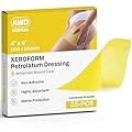 AWD Medical Xeroform Petrolatum Dressing - Non-Adhering Gauze Pad - Fine Mesh Gauze Patch Sterile - Healthcare Supplies for Wound Care, Burns, Lacerations, & Skin Grafts Aide (Box of 25) (4"x4")