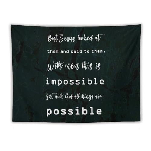 Tapiz para pared con frase motivacional Yelolyio para decorar tu sala de estar de forma fácil