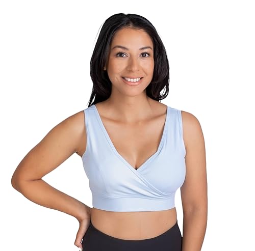 Image of Everyday Luxe Nursing & Hands-Free Pumping Bra - Nursing and Pumping Bra Fits All Standard Pump Flanges and Wearable Pumps