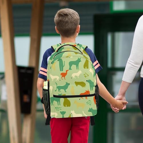Sac d'école stylé multicolore pour le lycée et les cours de graphisme - 6