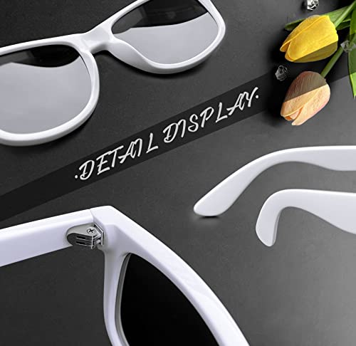 Image of Joopin Square Sunglasses Polarized UV400 Designer Sun Glasses Men Women | Oversized, Plastic Frame, Retro, Vintage, Unisex, Trendy Shades for Driving, Party, Fishing, Business, Costume