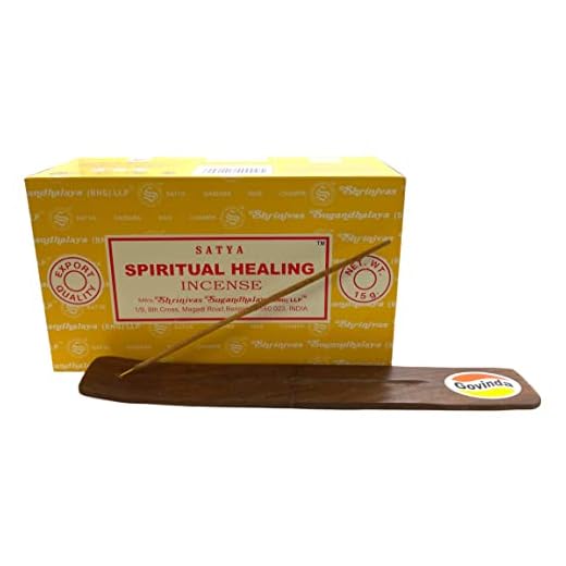 Govinda Incense Holder Bundle with Satya Bangalore Sticks