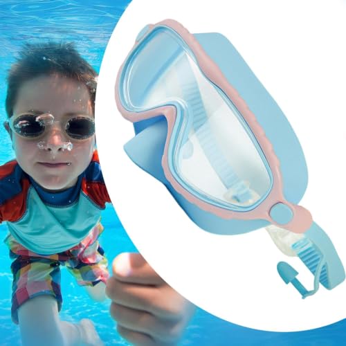 Lentes natación ajustables irrompibles para niños en la playa, el lago o sesiones de snorkel 2