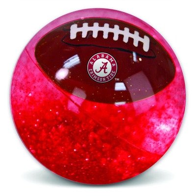 NCAA Indiana Super Ball, 3-Inch, Clear