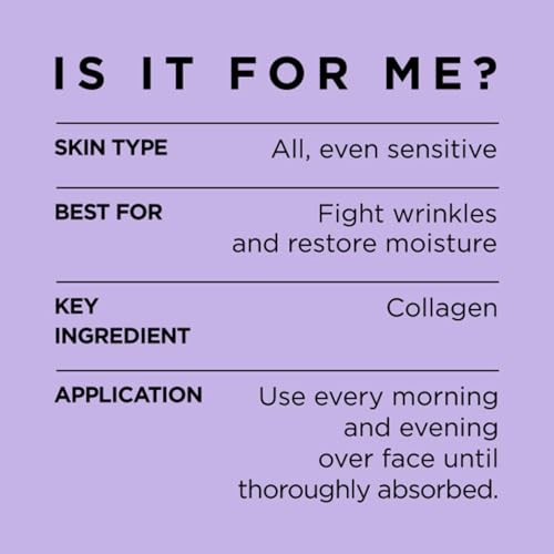 Image of L'Oreal Paris Day And Night Moisturizer Cream, Collagen Moisture Filler Skincare, Hydrating Cream For Face, Neck And Chest To Smooth Skin And Reduce Look Of Wrinkles, 50 Ml