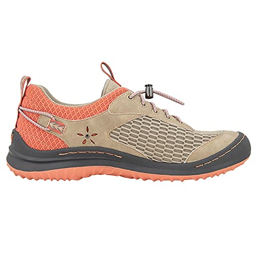 Jambu Sunset Eco Vegan Water Ready Light Taupe/Coral 8.5 B (M)