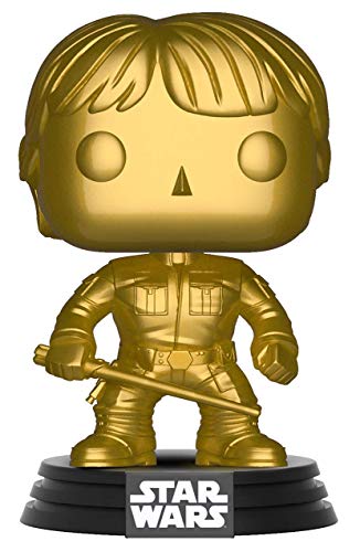 Pop! Star Wars Luke Skywalker Gold Pop Vinyl Figure #93 Exclusive