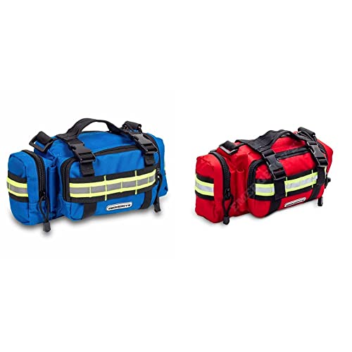 Elite Bags, EMS, Riñonera de rescate, Botiquín primeros auxilios, Azul Royal + Botiquín Riñonera, Funcional y Cómodo