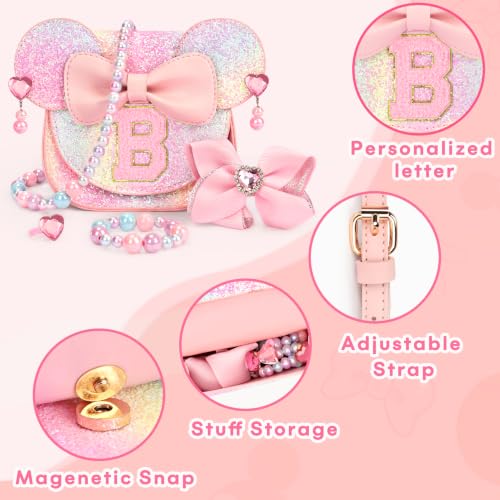 Image of mibasies Toddler Purse Gifts for Girls: 3 Year Old Girl Gifts, Girl Toys Purse Set