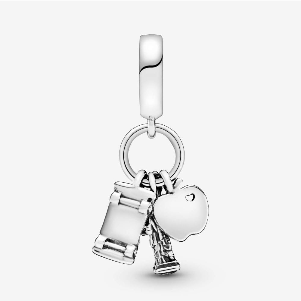 Symbols of New York City Dangle Charm 925 Sterling Silver Pendant,Jewelry Beads Gifts for Women Bracelet&Necklace A0168 - Image 5