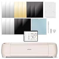 Cricut Explore 4 - Smart Cutting Machine (Seashell) | Digital Content Bundle - Includes Images in Design Space App