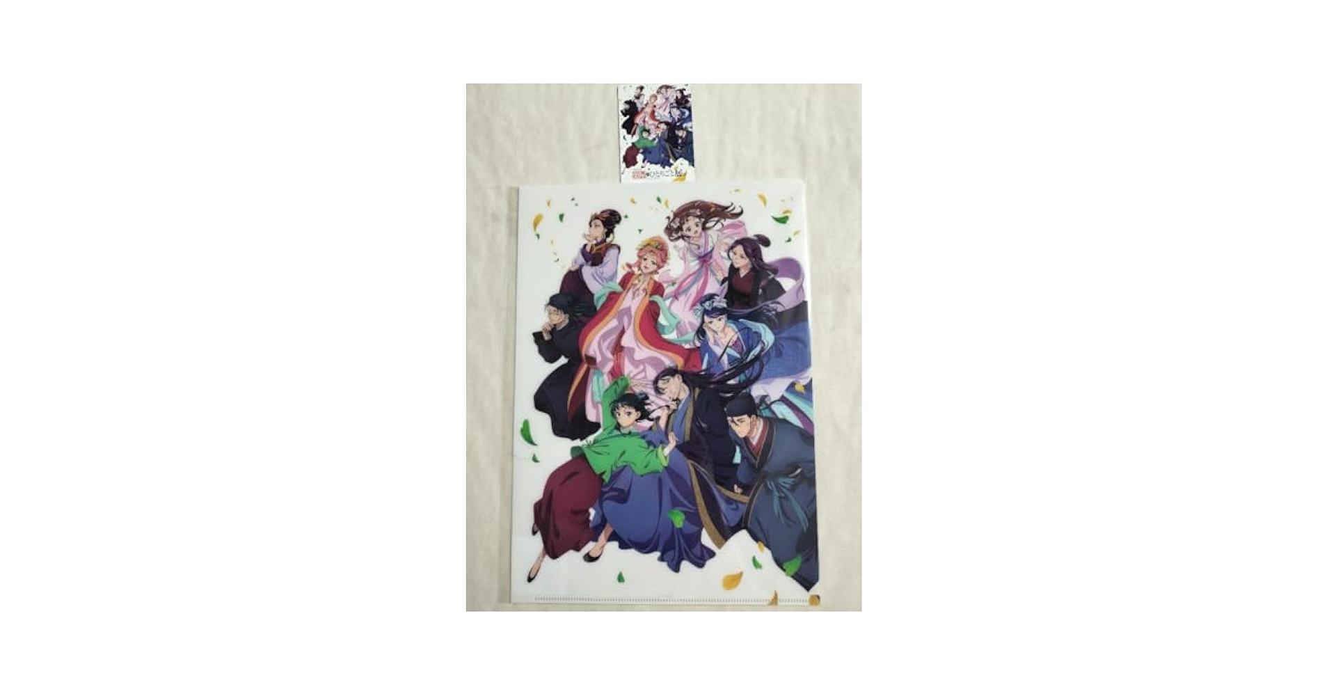 Amazon.co.jp: 薬屋のひとりごと展 会場限定クリアファイルと