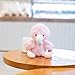 1 stück 25 cm Größe Kleine Tier Plüsch Niedliche Flaumige Flamingo Lazy Koala Vogel Weiche Puppe Kinder Spielzeug Geburtstagsgeschenk Laimi (Color : Flamenco, Size : 25cm)