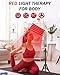 Rikimxin Red Light Therapy Lamp, 150 LEDs with 660nm Red Light & 850nm Infrared Light Therapy Device with Stand, Large Coverage for Full Body Men Women