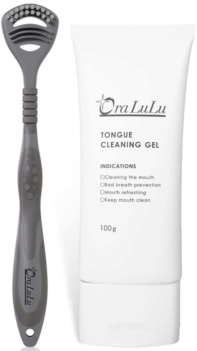 OraLuLu(オーラルル) 舌クリーナー ジェル 舌磨き 舌苔除去 口臭ケア…