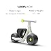 woom Wow Balance Bike, Lightweight Aluminum Toddler Walking Bike, No-Pedal First Bike for Babies & Toddlers as Young as 9 Months to 36 Months, Indoor/Outdoor - Soft Sprout