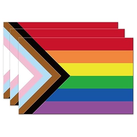 GEEKBEAR Progress Pride Rainbow Magnet Set Cover