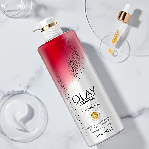 Olay Body Wash Women, Age Defying With Niacinamide 20 Fl Oz (Pack Of 4) #TOP5