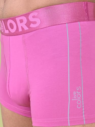 Image of Rupa Colors Pep Collection Trunk for Men, Cotton Blend, Anti Ride-Up, Snug Fit, Pack of 1