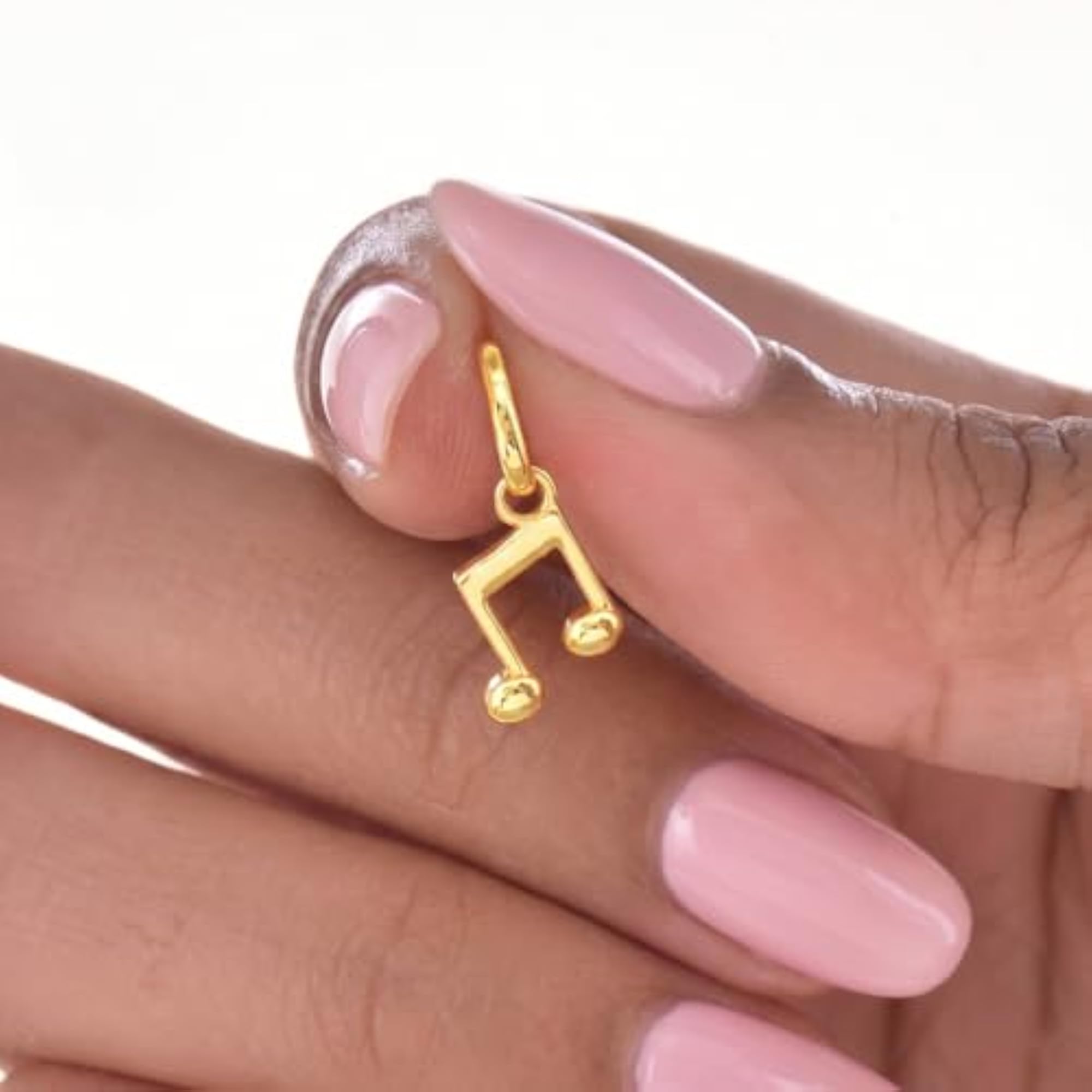 925 Sterling Silver Music Charm for Women