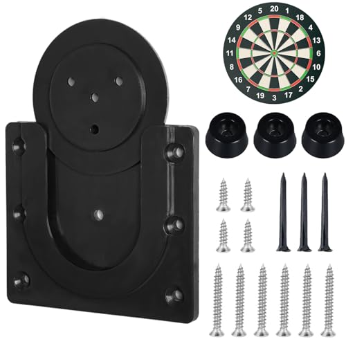 ダーツボードホルダー ダーツ ボード ダーツボード用ブラケット ボードブラケット ダーツボードアクセサリー 新ボードブラケット ネジ付き