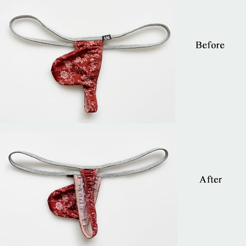 Men's Sexy Printed Thong Underwear4