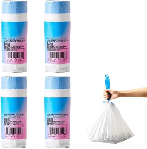 自動トイレ用 交換用 ゴミ袋 自動猫トイレ 専用ゴミ袋 猫自動トイレ 替えライナー (80枚/4パック)