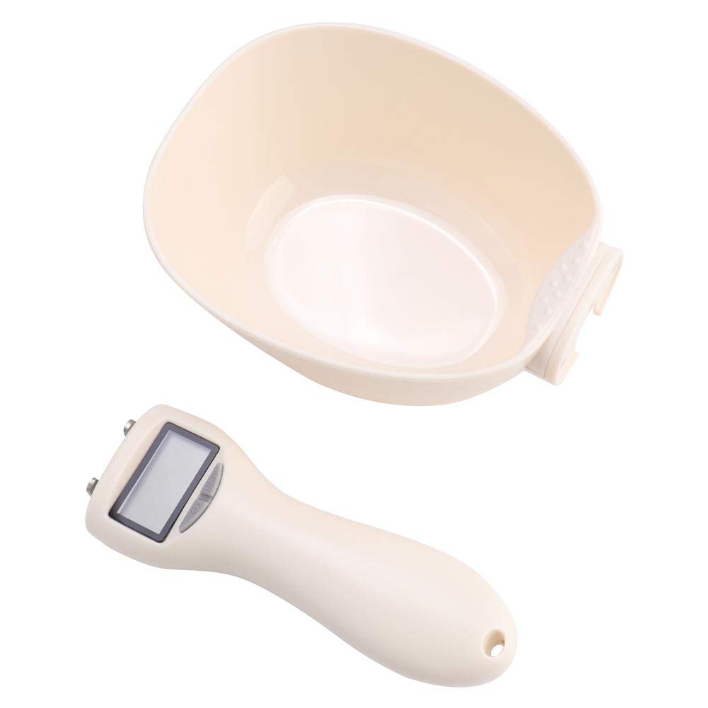 Tyenaza Misurino per Cibo Cani, Cucchiaio Dosatore Elettronico per Alimenti per Animali Domestici con Display LCD, Bilancia Digitale per Cucchiai da Cucin
