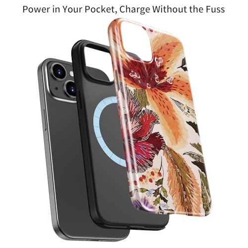 Coque mignonne pour iPhone 15 silicone double couche durable
