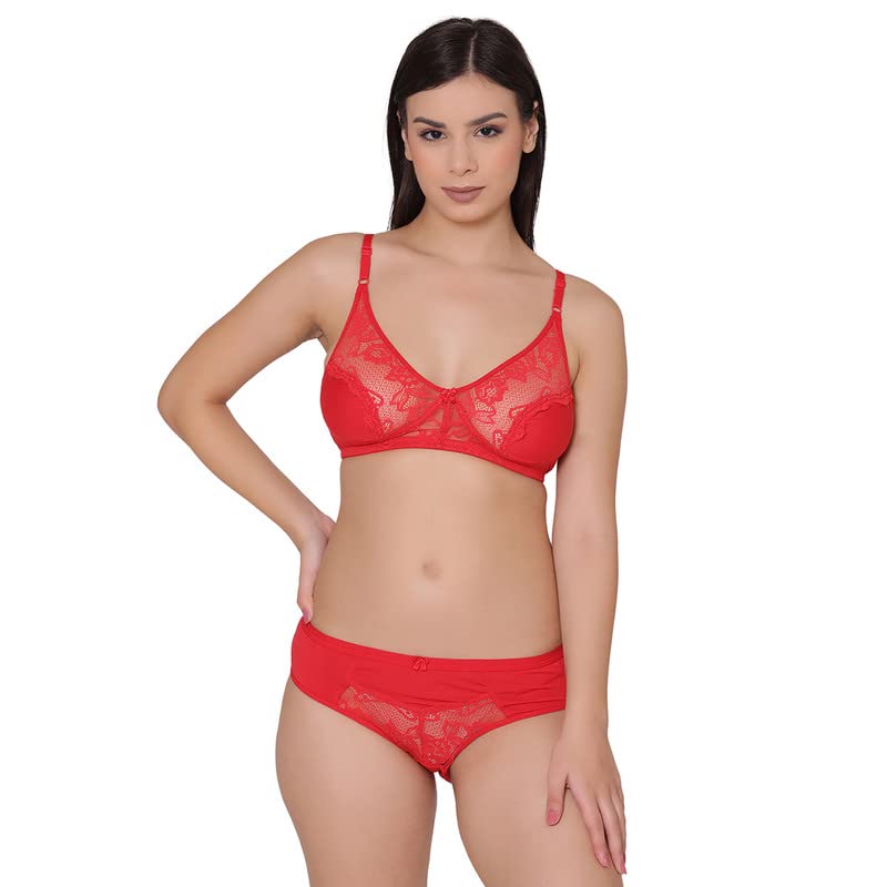- Non-Padded Wirefree lace Lingerie Set (BP181)