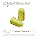3M Ear Plugs, 200 Pairs/Box, E-A-Rsoft Yellow Neon Blasts 312-1252, Uncorded, Disposable, Foam, NRR 33, Drilling, Grinding, Machining, Sawing, Sanding, Welding, 1 Pair/Poly Bag