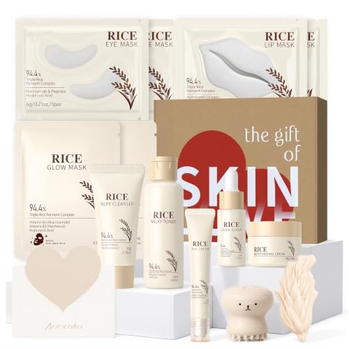 Kit viaje skincare de arroz para mantener tu piel radiante durante las vacaciones