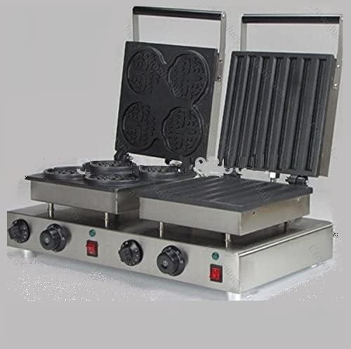 Double heads Cartoon waffle maker& Churro maker for sale