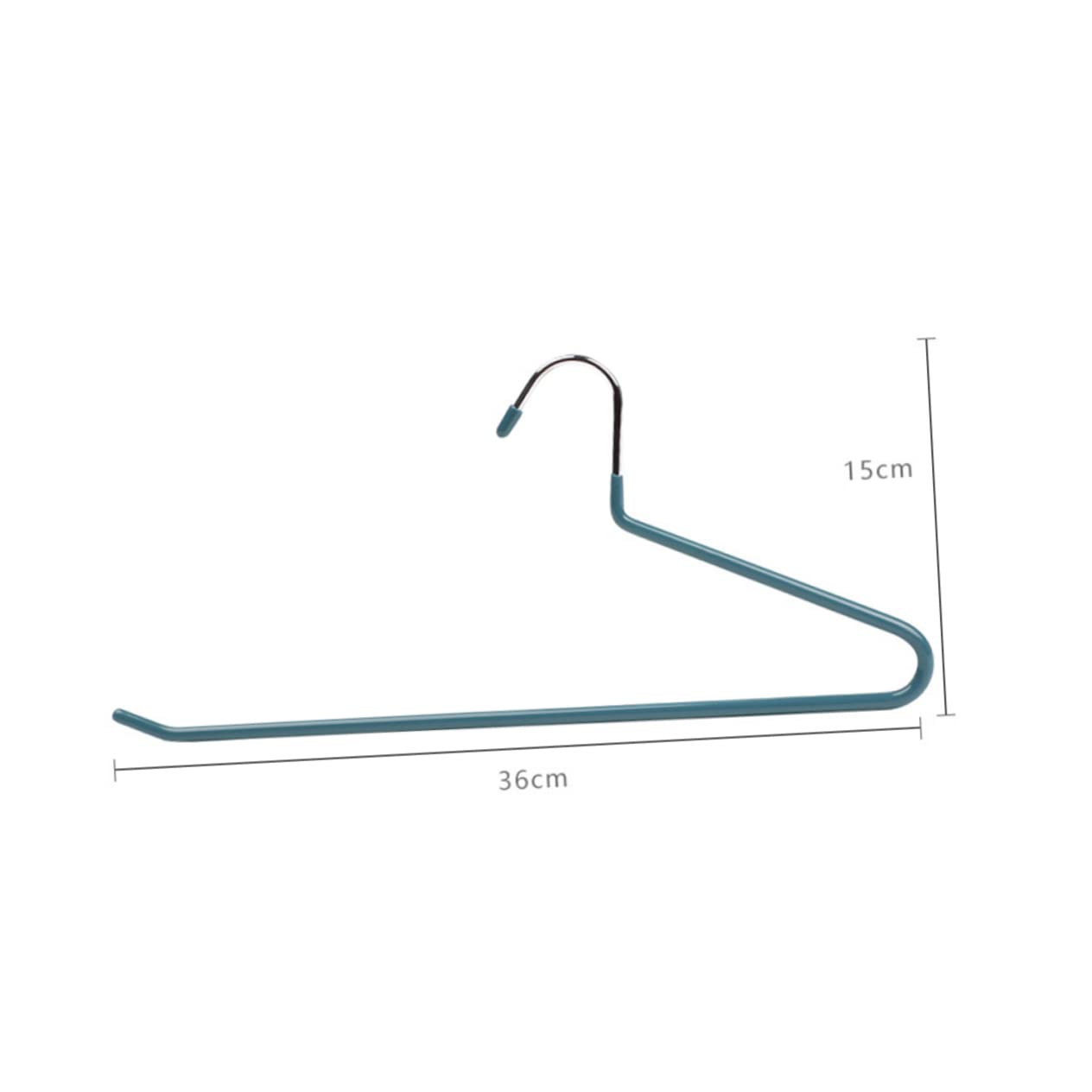 BUGUUYO 5pcs Non Slip Pants Hangers Traceless Clothes Hanger for Efficient Drying for Wardrobe Organization Suitable for Adults Space Saving Design