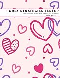 FOREX TRADING STRATEGY TRACKER FOR GIRLS: Day Trading Log & Investing Journal (8.5x11in, 120pages), for active traders of stocks, options, futures, and forex: Desk Size Trading Journal Paperback