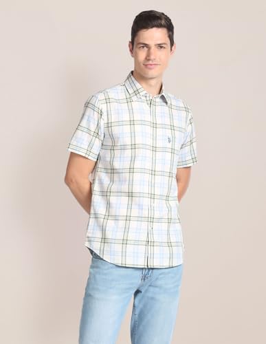 Image of U.S. POLO ASSN. Men's Cotton Regular Fit Shirt