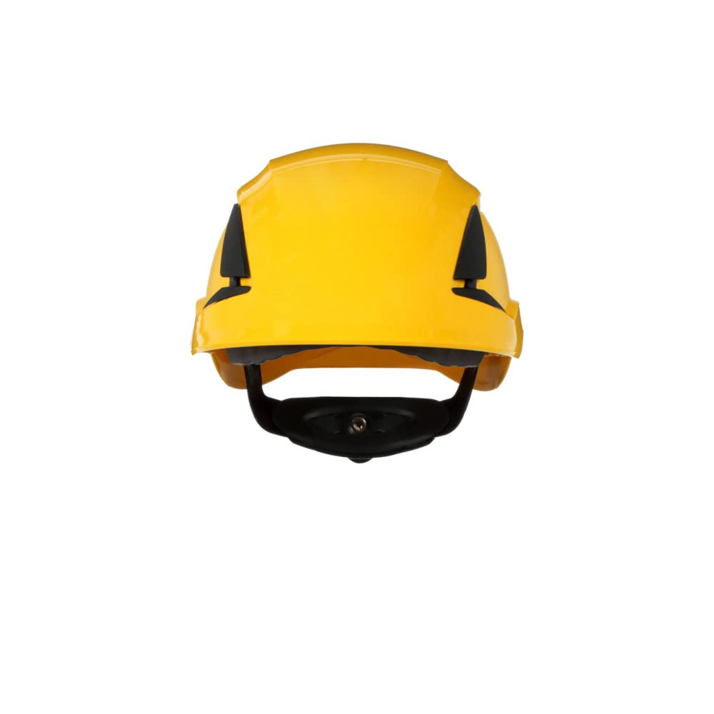 3M SecureFit Casco de protección, X5502V-CE, amarillo, con ventilación, CE