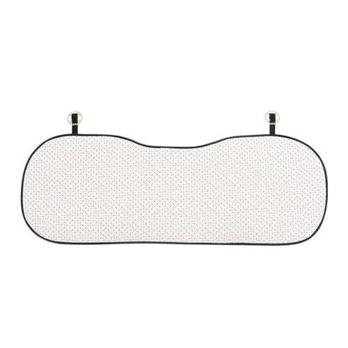 Housse de coussin de siège de voiture universelle en lin à fleurs pour l'arrière