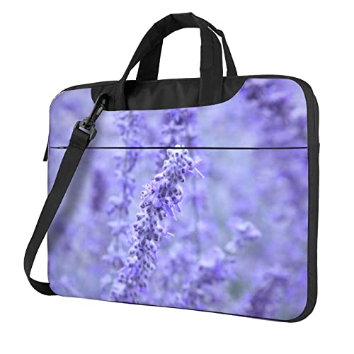 Sac pour ordinateur portable fleurs colorées lavande homme travail