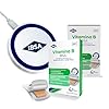 Vitamina B IBSA - 60 Film Orodispersibili. Integratore alimentare a base di Vitamine B6, B12 e Acido Folico che contribuiscono a ridurre stanchezza e affaticamento (60 Film + Caricatore)