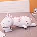 Ankepwj Gigante colorato Angelo Unicorno Peluche Giocattoli per Bambini farcito Morbido Cavallo Volante Lungo Cuscino Bambola Ragazze Regalo di Natale 120 cm B.