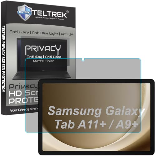 Image of Privacy Matte Anti Peep Screen Guard Compatible With Samsung Galaxy Tablet A11 Plus / A9 Plus (Galaxy Tab A11+ /A9+ 11 inch Tablet) Anti Spy Screenguard Not a Tempered Glass Screen Protector