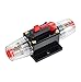 Produktbild RED WOLF 100A Schutzschalter 12V-24V DC, Automatik Sicherungshalter Auto Inline-Leistungsschalter Auto für Kfz Boot Lkw Marine Radio Stereo Sicherungsschutz Wasserdicht