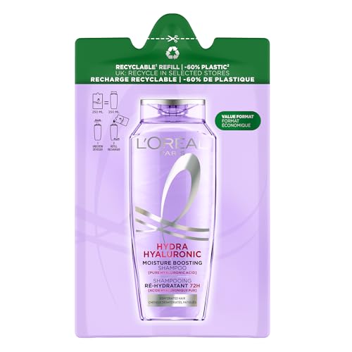 L'Oréal Elvive Shampoo Idratante, Per Capelli Secchi e Spenti, Capelli