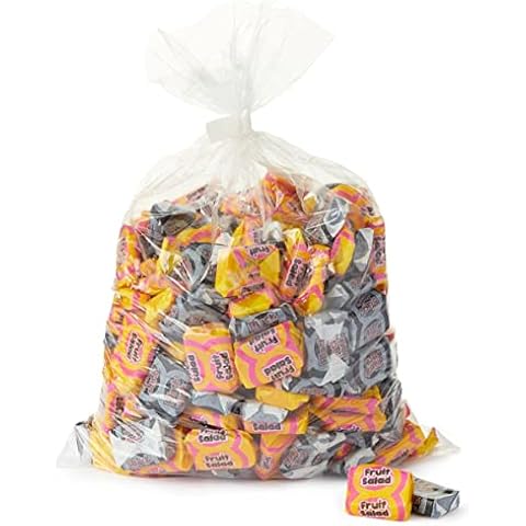 Fruit Salad and Black Jacks Chews 1 Kilo Bag Cover