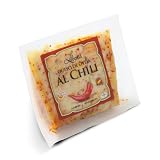 Queso de Oveja Curado al Chili 200 g (Aprox.) | Queso Artesano con Toque Picante | Sabor Intenso y Gourmet | Ideal para Tapas, Aperitivos y Tablas de Quesos